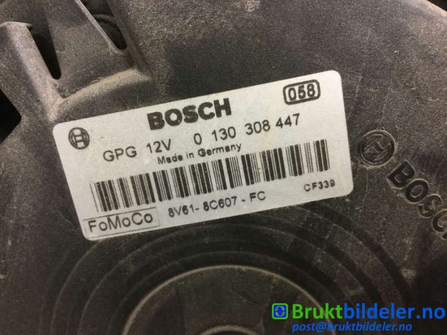 Kjølevifte til Ford C-Max 2010-2015 (Type II, Fase 1) (FORD|8V61-8C607-FC|0 130 308 447|)
