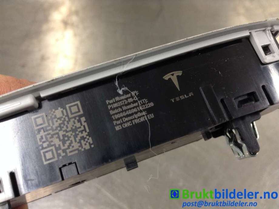 Taklyspanel til Tesla Model 3 2018-2023 (Fase 1) (TESLA|1092572-00-C|)