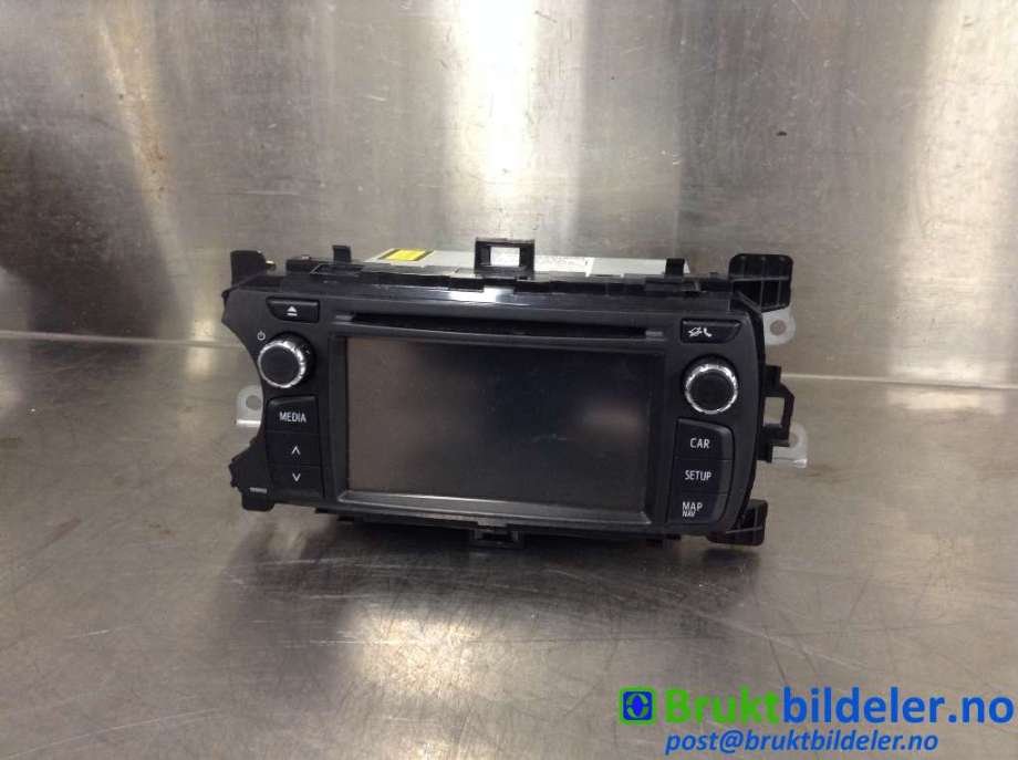 Bilstereo til Toyota Yaris, 2014-2020 (Type III, Fase 2) (TOYOTA|86140-0D050)
