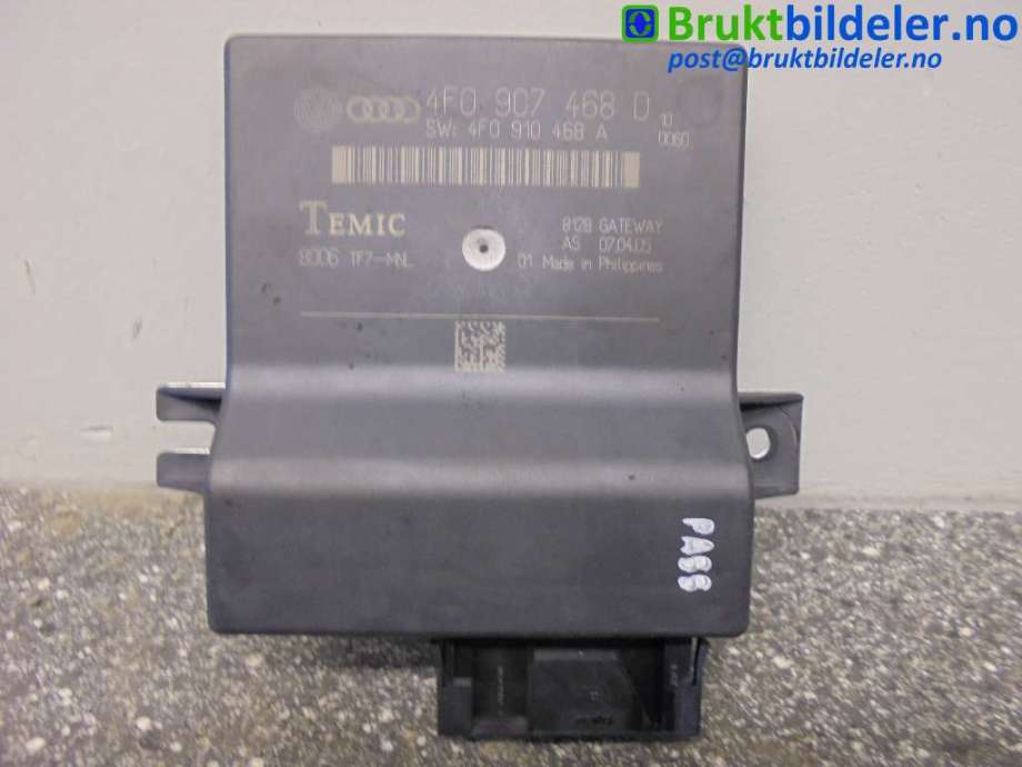 Styreenhet diverse til Audi A6, 2005-2008 (Type III, Fase 1) (C6) (C6) (AUDI|)
