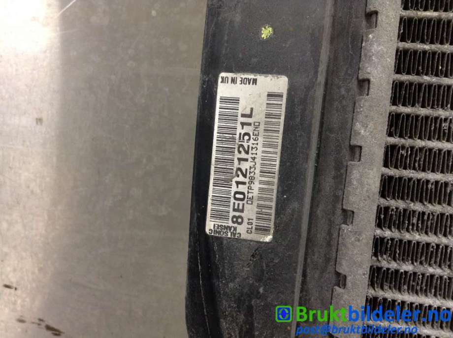 Radiator (automat gir) til Audi A4 2004-2008 (Type III) (B7) (B7) (AUDI|8E0 121 251 L|)