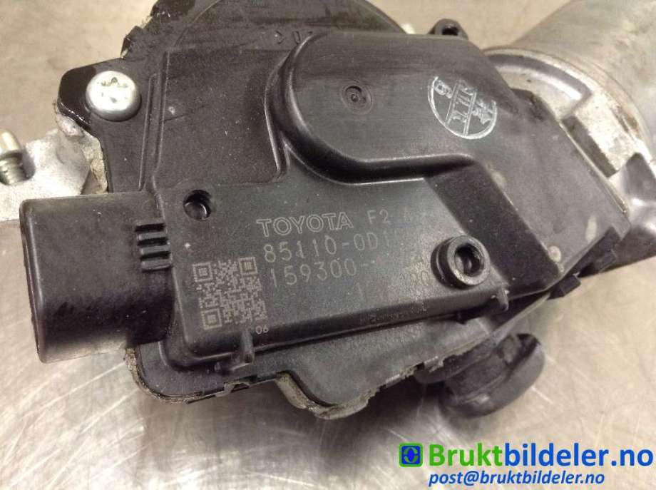 Viskermotor frontrute til Toyota Yaris 2014-2020 (Type III, Fase 2) (TOYOTA|85110-0D190|159300-4134|)