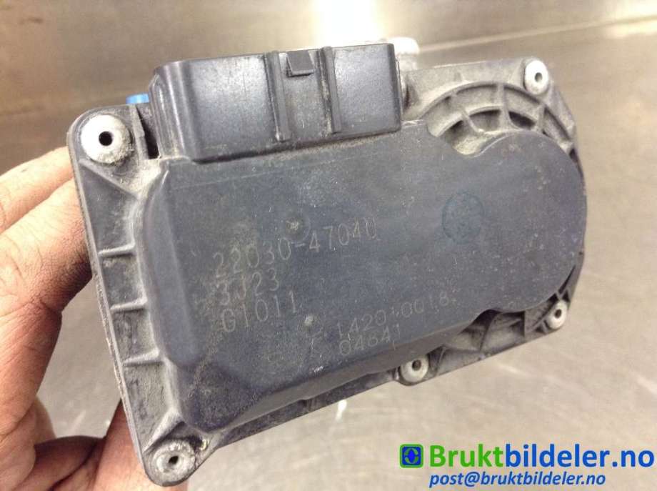 Spjeldhus til Toyota Yaris 2014-2020 (Type III, Fase 2) (TOYOTA|22030-47040|142010Q18|)