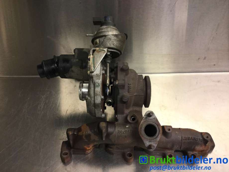 Turbo til VW Transporter / Caravelle, 2009-2015 (Fase 2) (T5) (T5) (VOLKSWAGEN|03L 253 016 M)