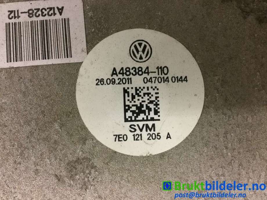 Kjølevifte til VW Transporter / Caravelle 2009-2015 (Fase 2) (T5) (T5) (VOLKSWAGEN|7E0 121 205 A|0460810156|)