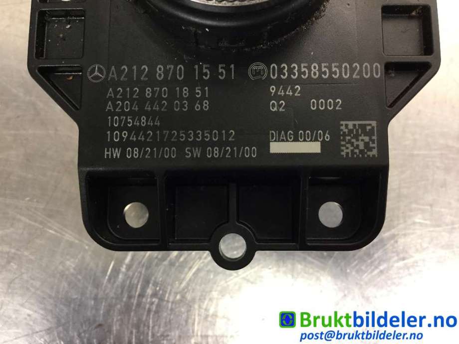 Bryter diverse til Mercedes E-Klasse 2009-2013 (Fase 1) (W212) (W212) (MERCEDES|A 212 870 15 51|)