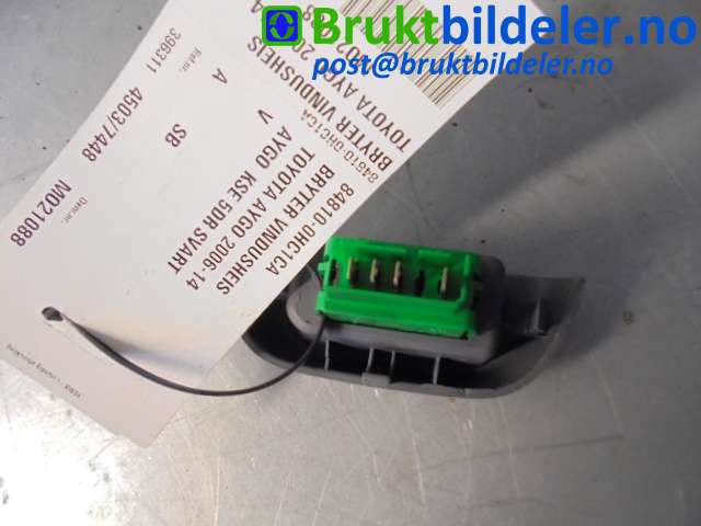 Bryter ruteheis til Toyota Aygo 2005-2014 (Type I)  (TOYOTA|84810-0HC1CA|)