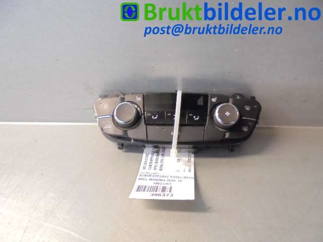 Varmeapparat betjening til Opel Insignia A, 2009-2014  (OPEL|081204 0209C)