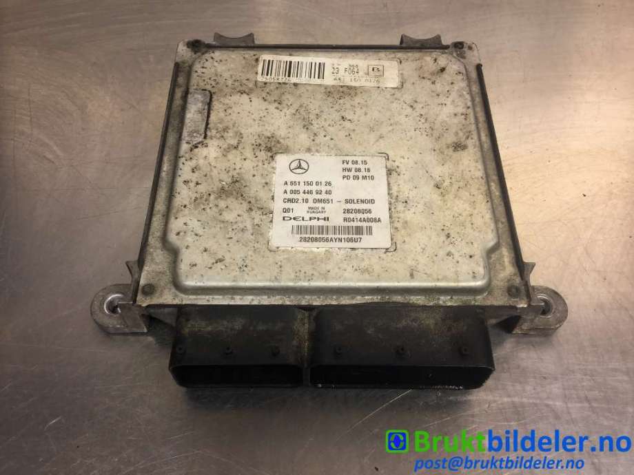 Styreenhet motor til Mercedes E-Klasse, 2009-2013 (Fase 1) (W212) (W212) (MERCEDES|A 651 150 01 26)