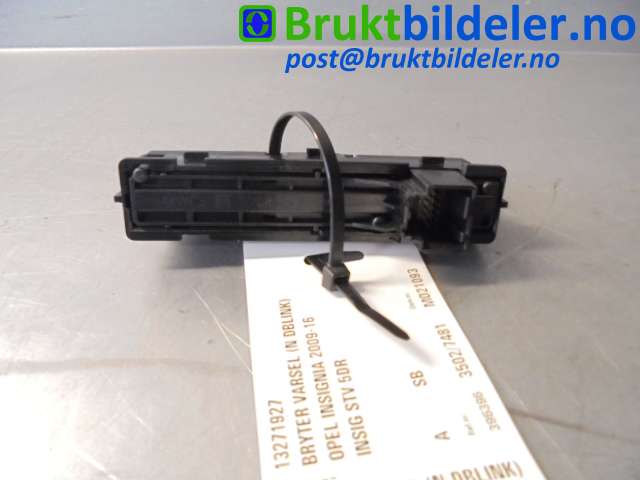 Bryter nødblink til Opel Insignia A 2009-2014  (OPEL|13271927|)