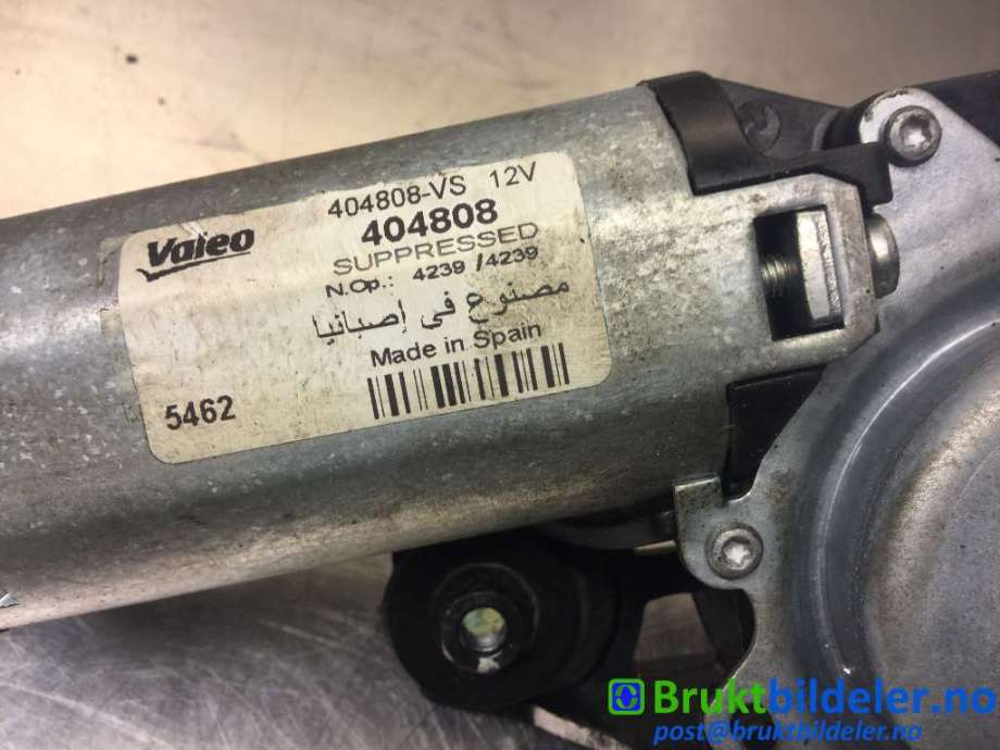 Viskermotor bakrute til VW Transporter / Caravelle 2003-2009 (Fase 1) (T5) (T5) (VOLKSWAGEN||404.808)