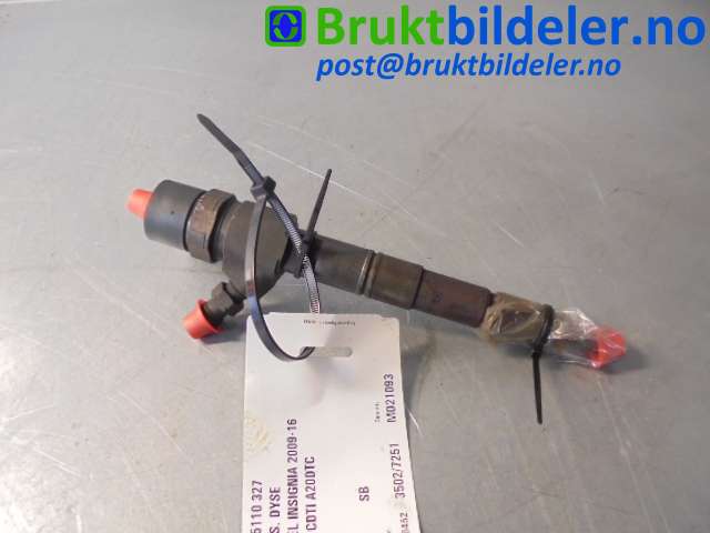 Dyse innsprøyting diesel til Opel Insignia A, 2009-2014  (OPEL|0445110 327)