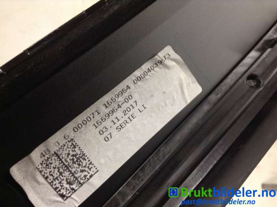 Karosseri diverse til BMW i3 2013-2022  (BMW|1559954-00|)