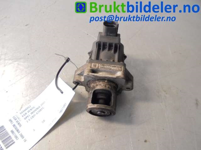 EGR-ventil til Opel Insignia A, 2009-2014  (OPEL|55566052)