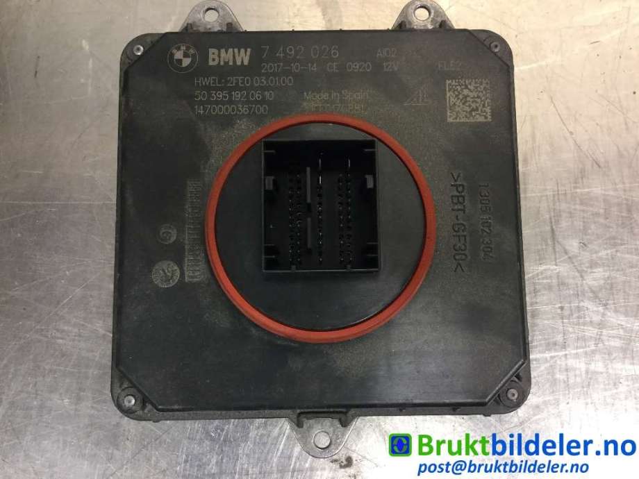 Styreenhet xenon/ballast til BMW i3, 2013-2022  (BMW|7 492 026)