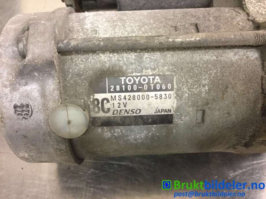 Starter til Toyota Verso 2009-2016 (Type III)  (TOYOTA|28100-0T060|MS428000-5830|)