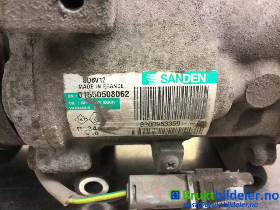Aircondition kompressor til Nissan NV200 2010-2019  (NISSAN|8200953359|)