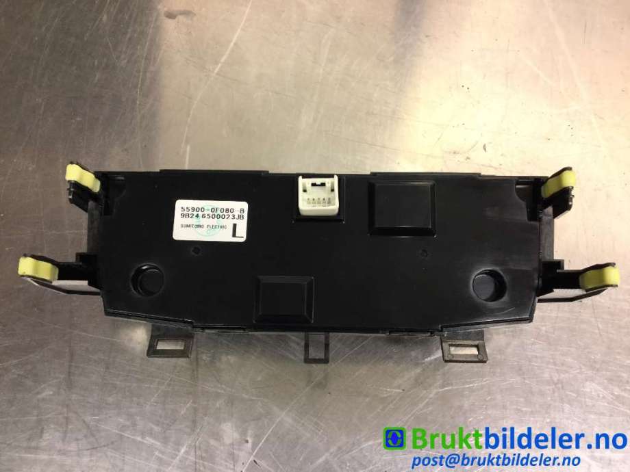 Varmeapparat betjening til Toyota Verso 2009-2016 (Type III)  (TOYOTA|55900-0F080|9B246500023JB|)