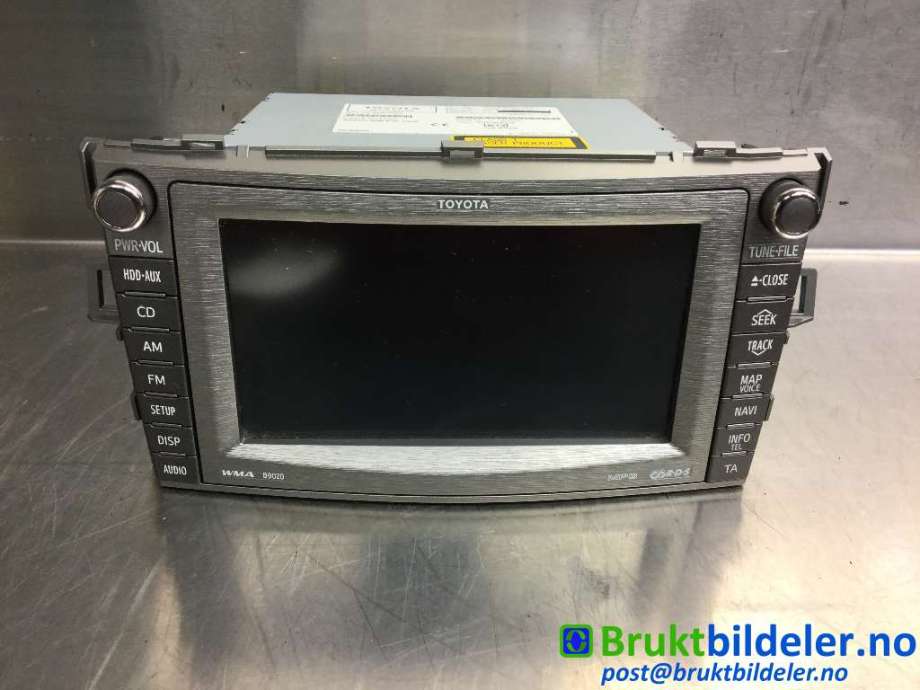 Bilstereo til Toyota Verso, 2009-2016 (Type III)  (TOYOTA|86120-64030)