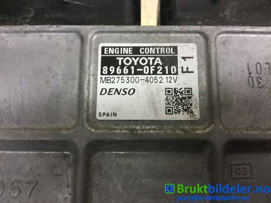 Styreenhet motor til Toyota Verso 2009-2016 (Type III)  (TOYOTA|89661-0F210|MB275300-4052|)