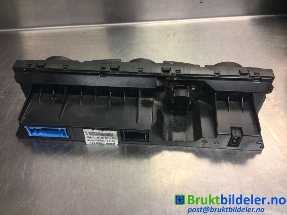 Varmeapparat betjening til BMW 5-Serie 2003-2010 (E60/E61) (E60/E61) (BMW|6411 9161611-01|)