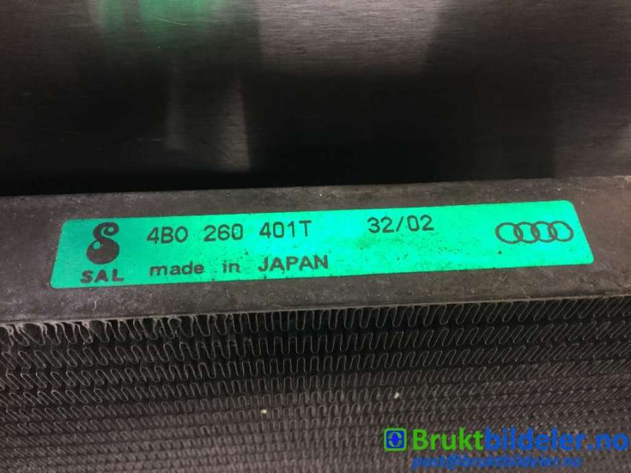 Aircondition radiator til Audi A6 2001-2004 (Type II, Fase 2) (C5) (C5) (AUDI|4B0 260 401 T|)