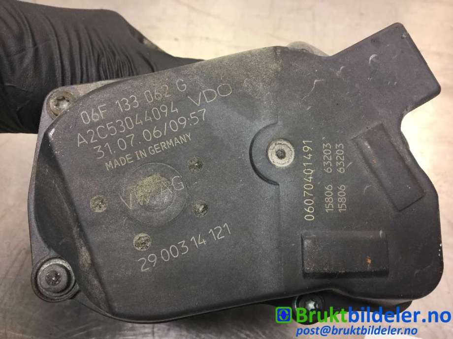 Spjeldhus til Audi A6 2005-2008 (Type III, Fase 1) (C6) (C6) (AUDI|06F 133 062 G|A2C53044094|)