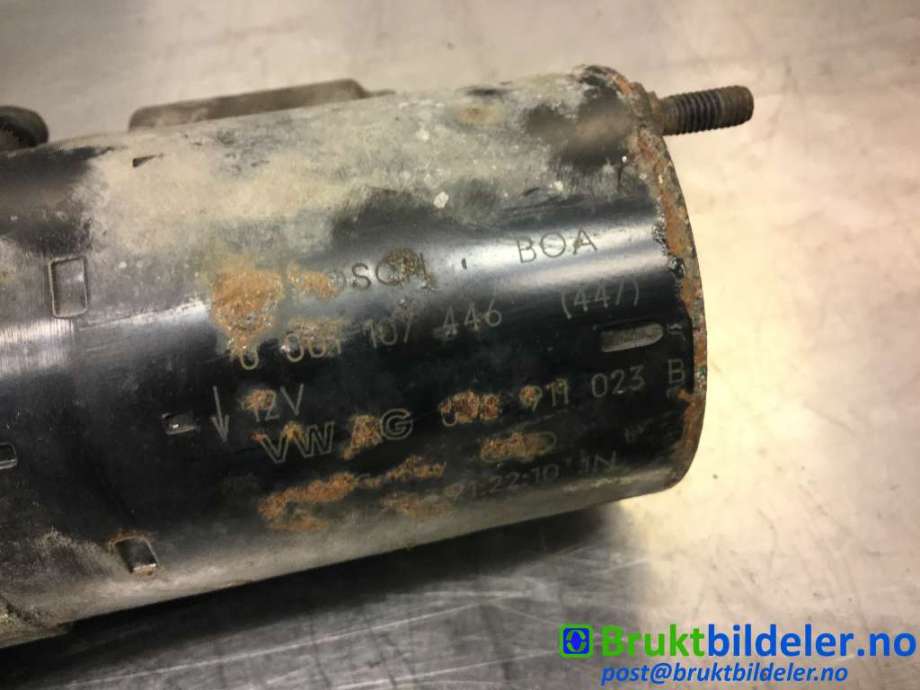 Starter til Audi A6 2005-2008 (Type III, Fase 1) (C6) (C6) (AUDI|06B 911 023 B|0 001 107 446|)