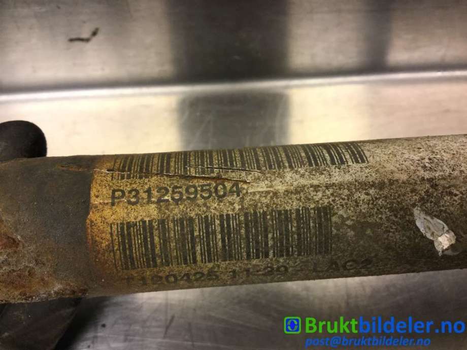 Drivaksel høyre bak til Volvo XC70 2008-2013 (Type II, Fase 1) (VOLVO|P31259504|)