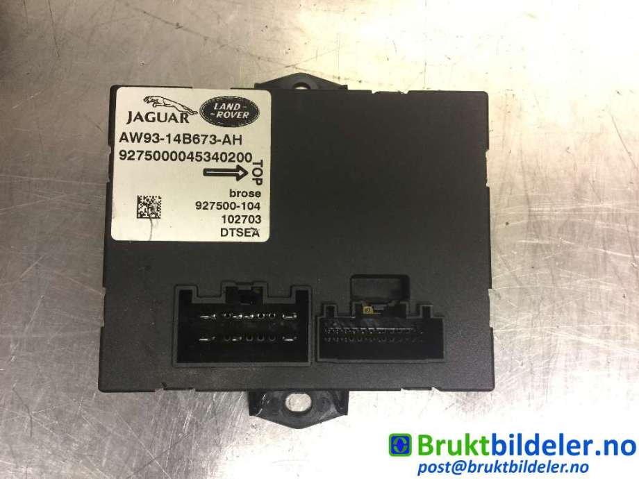 Styreenhet elektrisk bakluke til Jaguar XJ X351, 2010-->>  (JAGUAR|AW93-14B673-AH)