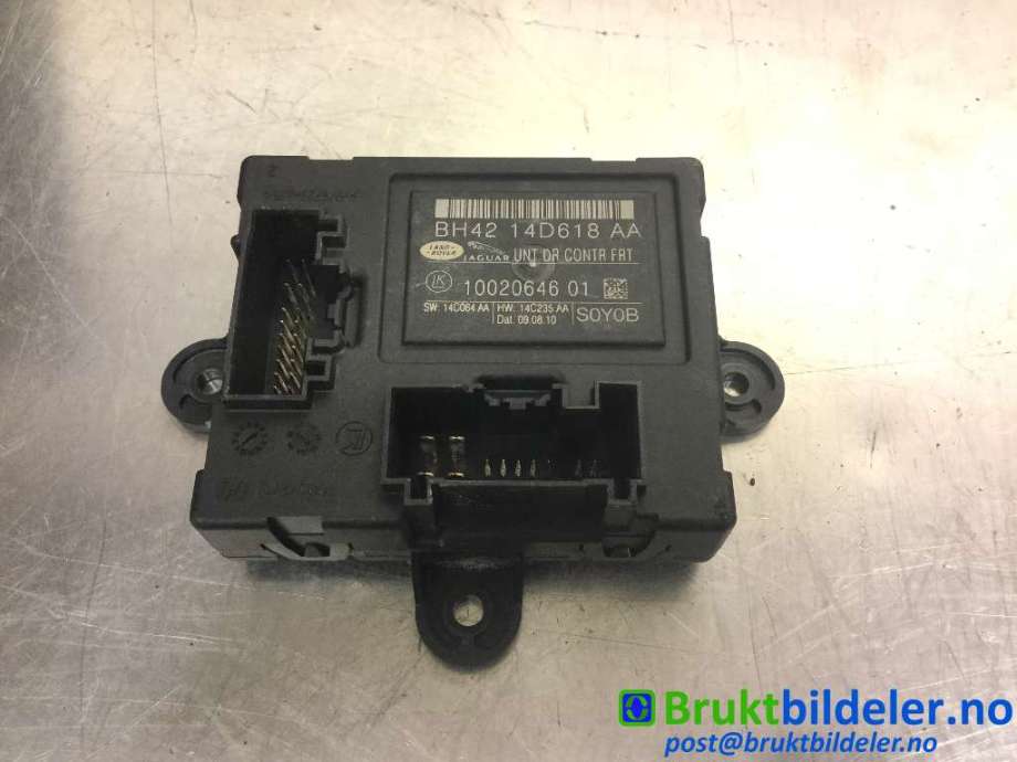 Styreenhet dør venstre foran til Jaguar XJ X351 2010-->>  (JAGUAR|BH42-14D618-AA|10020646 01|)