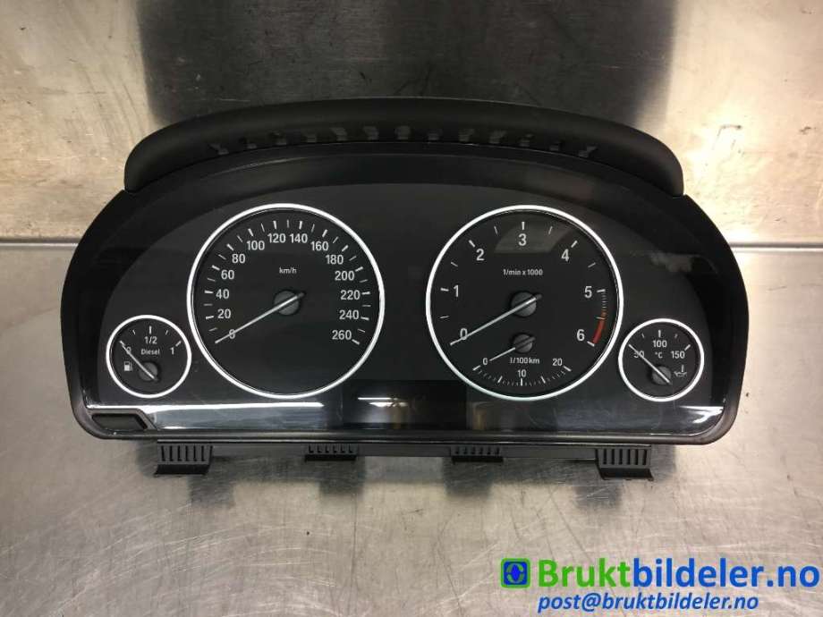 Instrumentpanel til BMW X3, 2010-2017 (F25) (F25) (BMW|6210 9287578)
