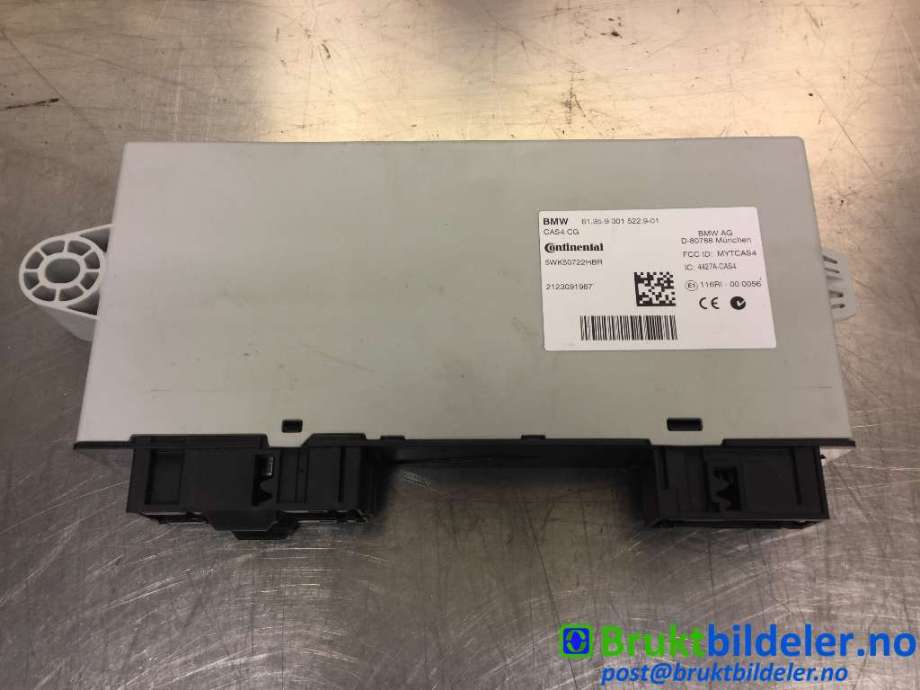 Styreenhet diverse til BMW X3 2010-2017 (F25) (F25) (BMW|61 35 9 301 522|5WK50722HBR|)