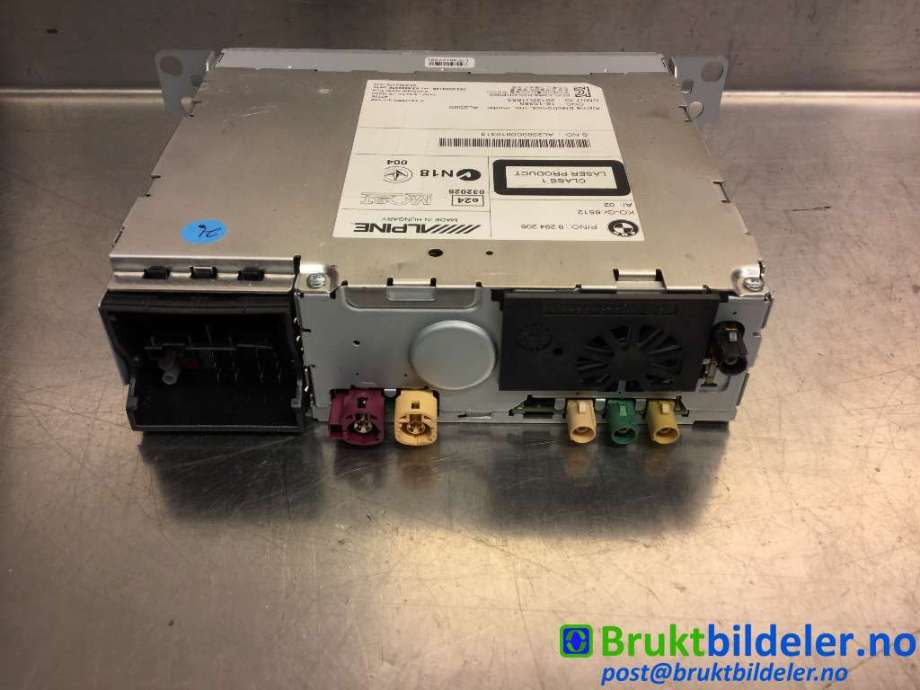 Bilstereo til BMW X3 2010-2017 (F25) (F25) (BMW|9 294 206|)
