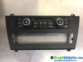 Varmeapparat betjening til BMW X3, 2010-2017 (F25) (F25) (BMW|6411 9287629-02|A2C81467203)