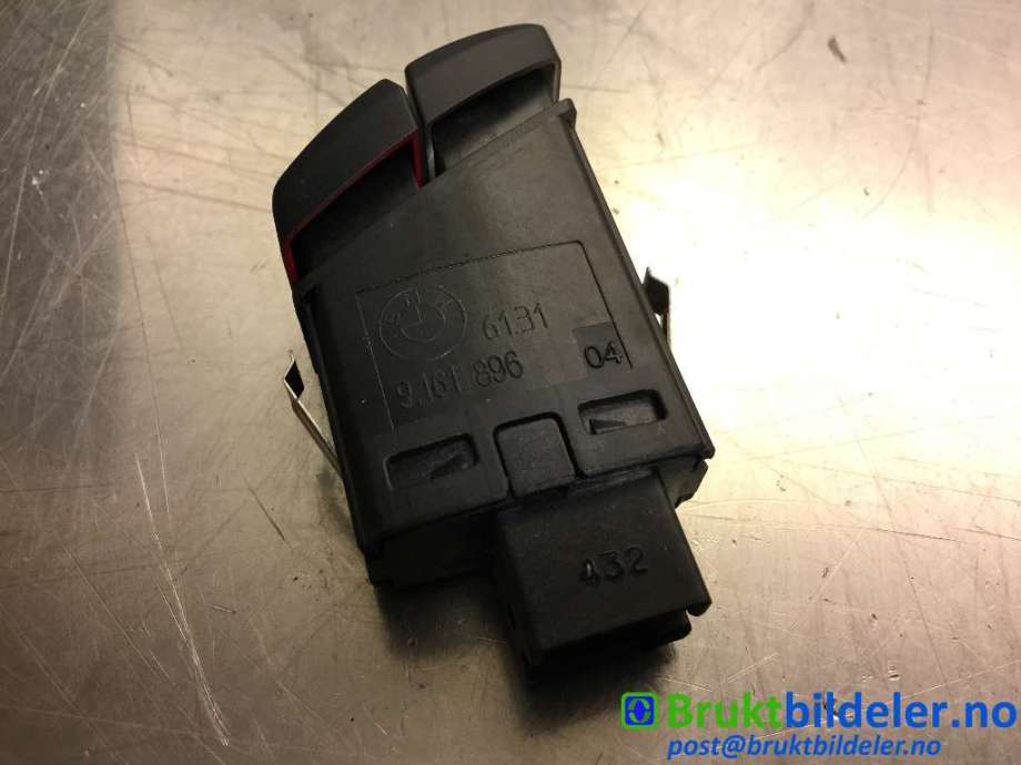 Bryter nødblink til BMW X3 2010-2017 (F25) (F25) (BMW|61 31 9 161 896|)