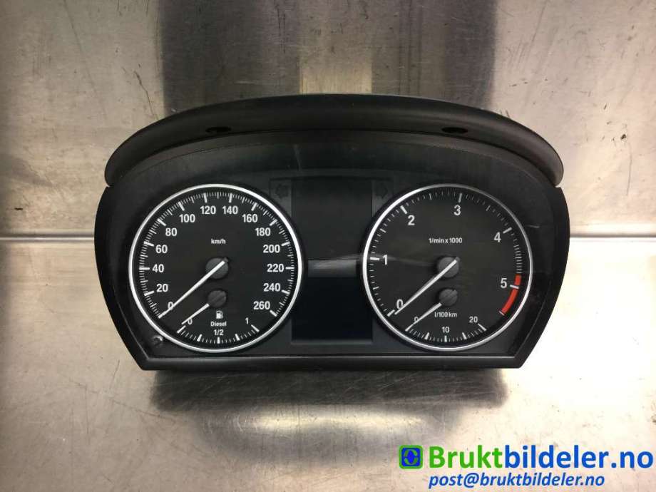 Instrumentpanel til BMW 3-Serie, 2005-2011 (E90/E91/E92/E93) (E90/E91/E92/E93) (BMW|9 187 060-02)