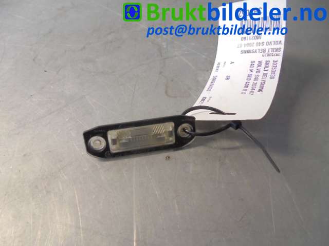 Skiltlys til Volvo S40, 2004-2007 (Type II, Fase 1)  (VOLVO|30753839)