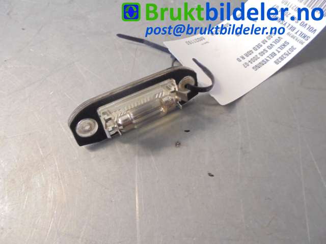 Skiltlys til Volvo S40 2004-2007 (Type II, Fase 1) (VOLVO|30753839|)
