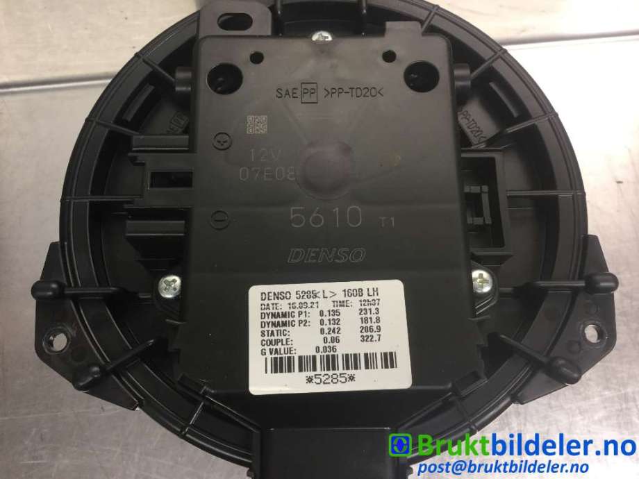 Varmeapparat motor til Toyota Corolla 2019-->> (TOYOTA|87103F4020|DENSO 5285|)