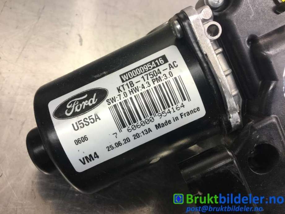 Viskermotor frontrute til Ford Transit Connect 2018-->> Type II, Fase 2 (FORD|KT1B-17504-AC|W000095416|)