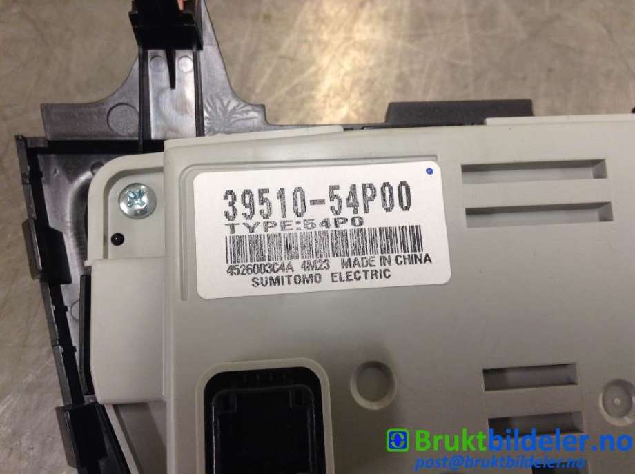 Varmeapparat betjening til Suzuki Vitara 2015-->> (Type IV)  (SUZUKI|39510-54P00|)