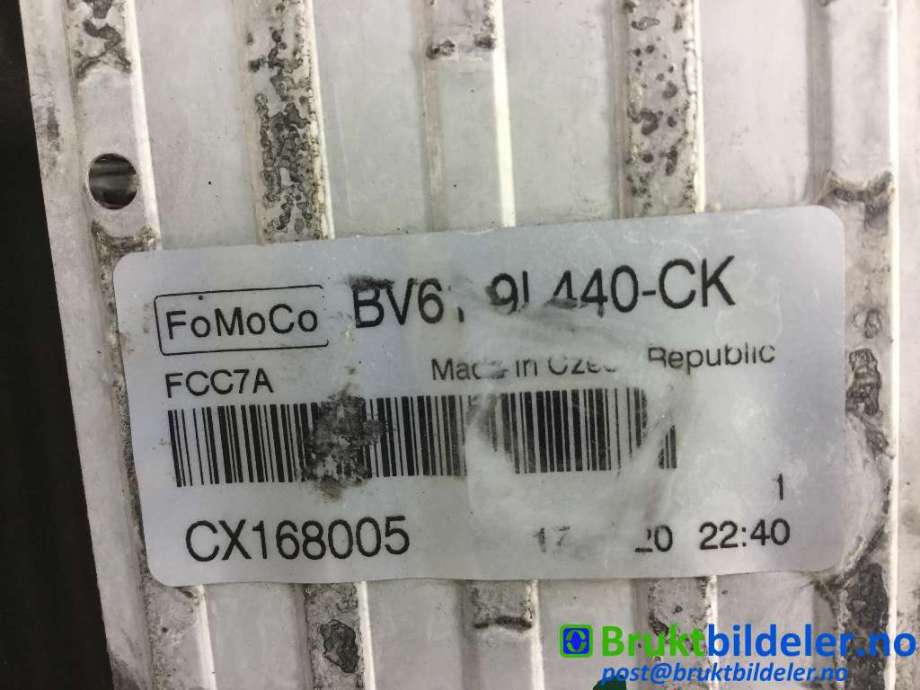 Intercooler til Ford Transit Connect 2018-->> Type II, Fase 2  (FORD|BV61-9L440-CK|)