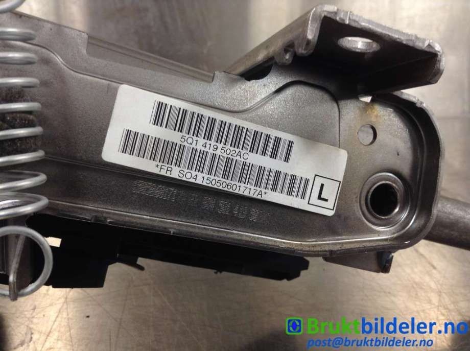Rattaksel til VW e-Golf 2014-2017 (Fase 1) (VOLKSWAGEN|5Q1 419 502 AC|)