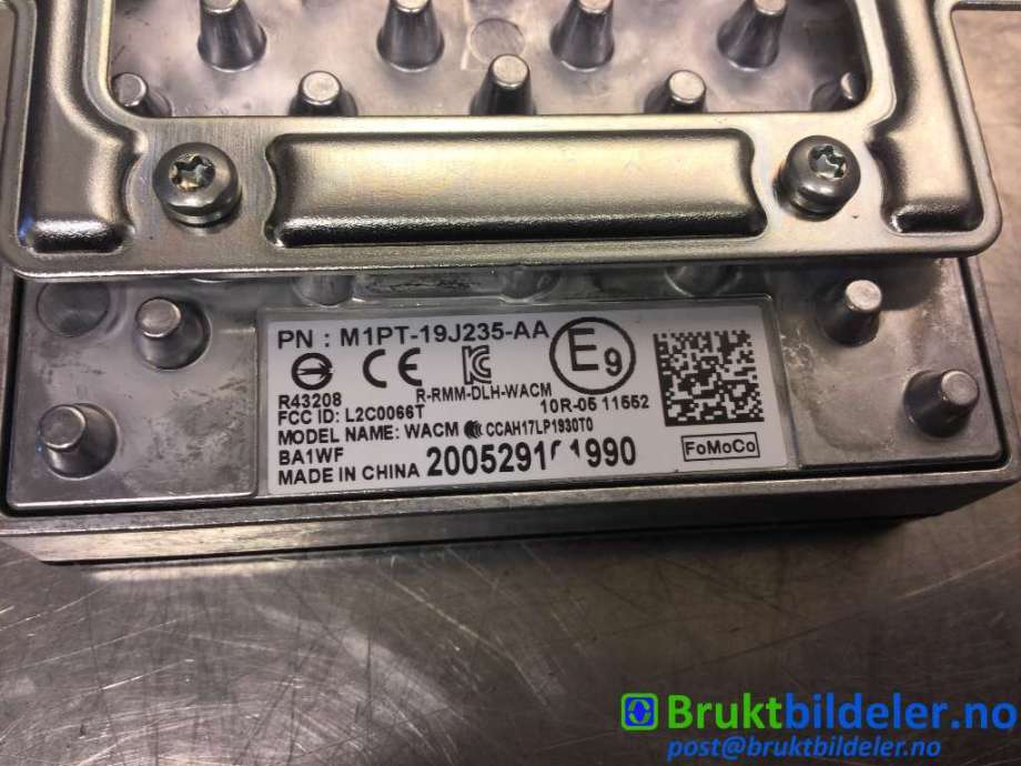 Diverse deler til Ford Transit Connect 2018-->> Type II, Fase 2 (FORD|M1PT-19J235-AA|)