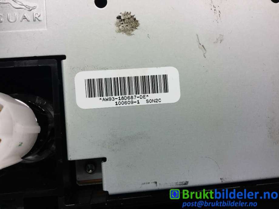 Varmeapparat betjening til Jaguar XJ X351 2010-->>  (JAGUAR|AW93-18D687-DE|)