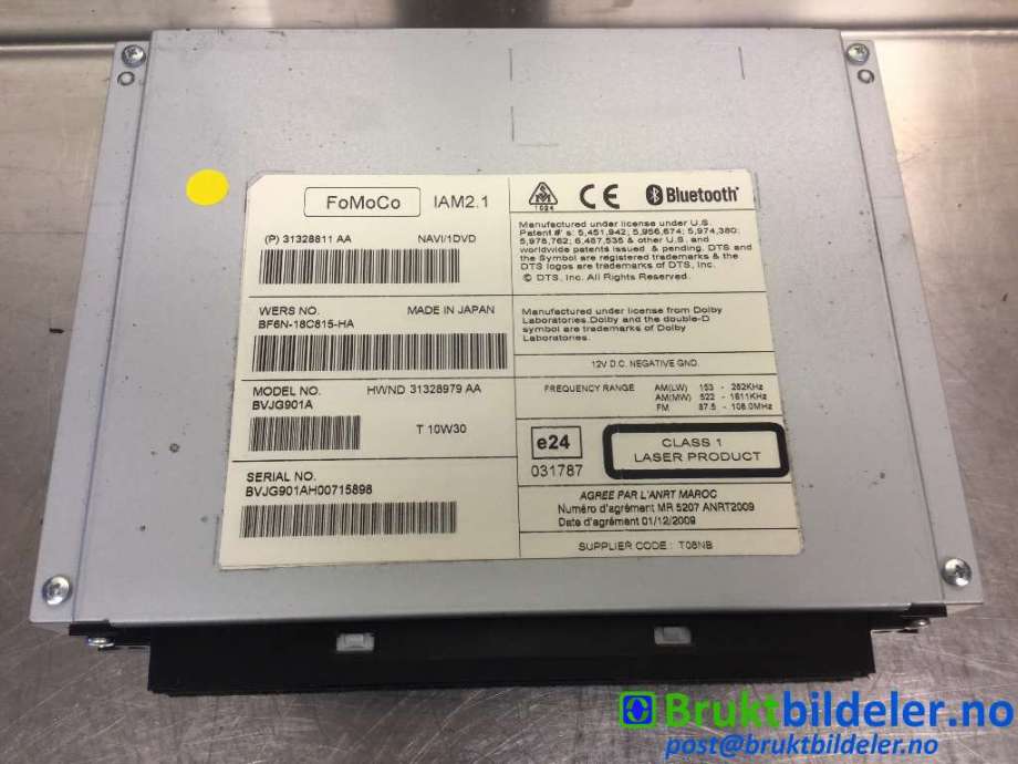 Bilstereo til Jaguar XJ X351 2010-->> (JAGUAR|BF6N-18C815-HA|)