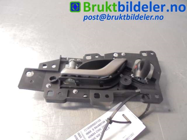Dørhåndtak inv venst foran til Honda Civic, 2006-2011 (Type VIII) (HONDA|72160SMGE01ZA)