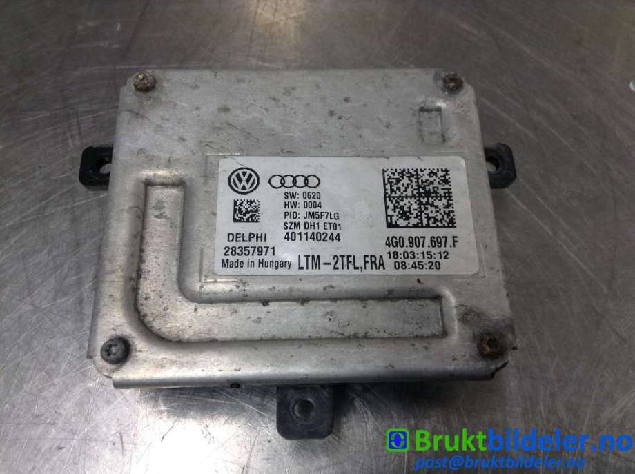 Styreenhet xenon/ballast til VW Passat 2015-2019 (Fase 1) (B8) (B8) (VOLKSWAGEN|4G0 907 697 F|28357971|)