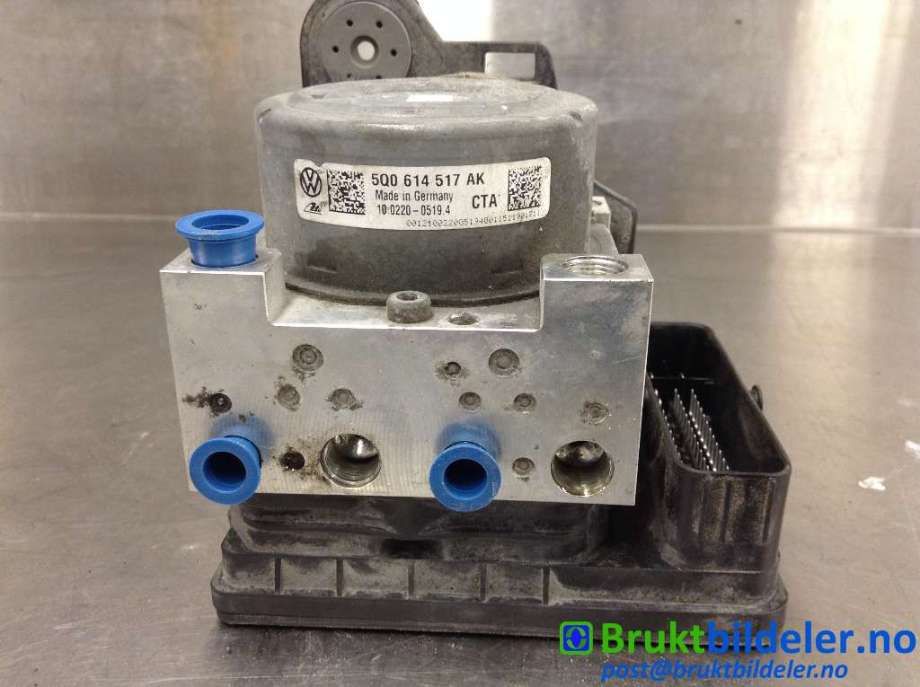 ABS sentral til VW e-Golf 2014-2017 (Fase 1)  (VOLKSWAGEN|5Q0 614 517 AK|10.0220-0519.4|5Q0 907 379 AE)